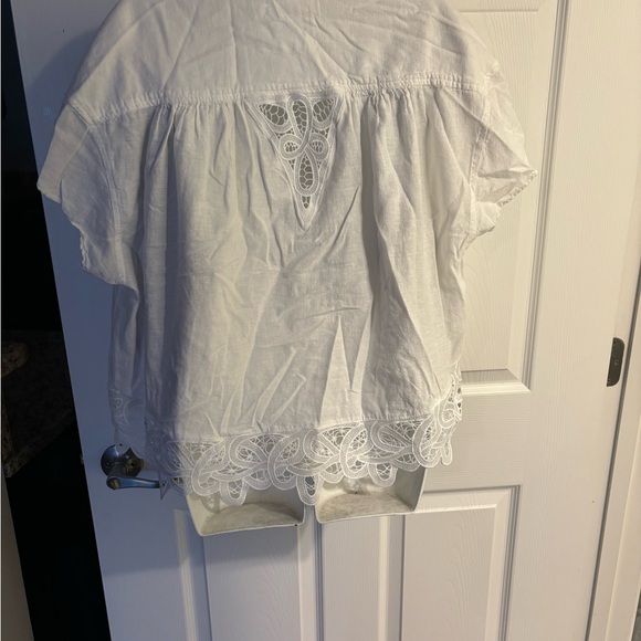 American Eagle crop top button up - Picture 2 of 3